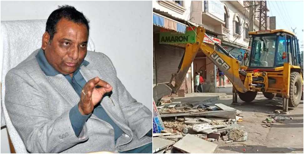 Encroachment in Uttarakhand: BJP MLA Vinod Chamoli Raised Questions On Encroachment