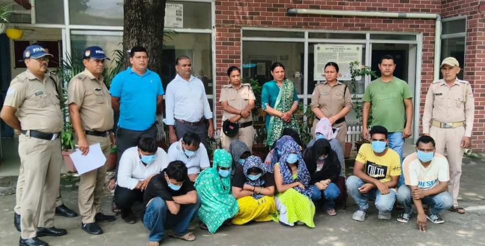 13 arrested for prostitution in Srinivasa Hotel