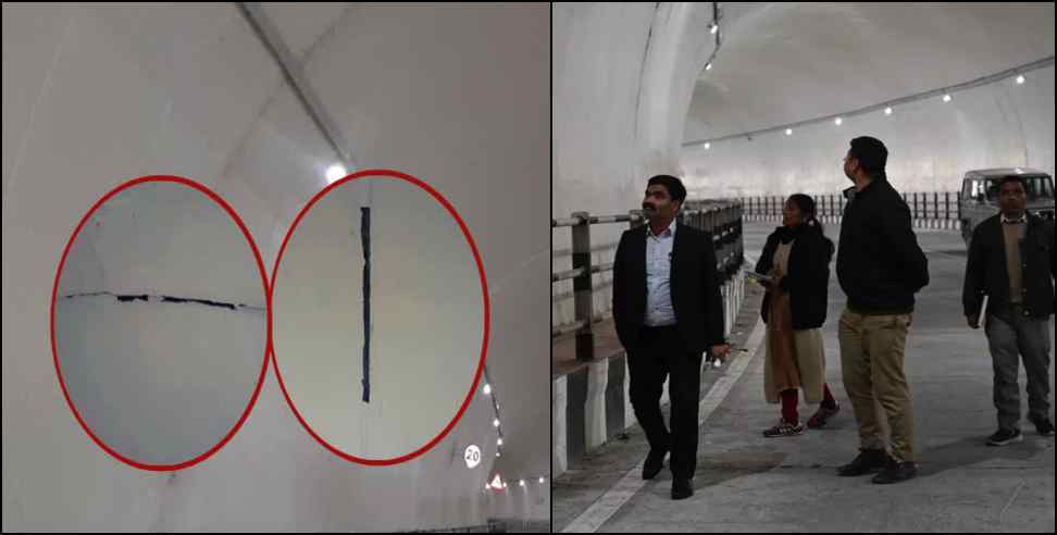 tehri garhwal cracks in chamba tunnel: cracks in tehri garhwal chamba tunnel
