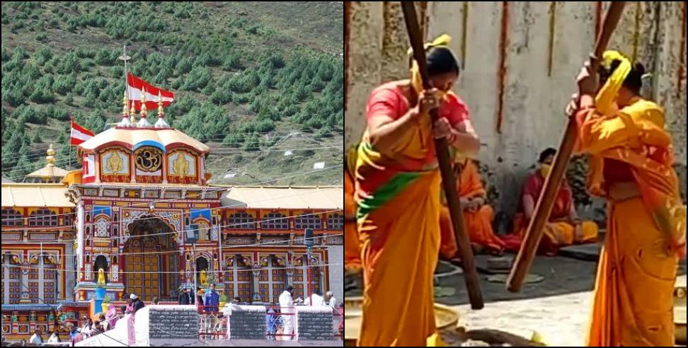 Badrinath: Sesame oil for lord badrinath