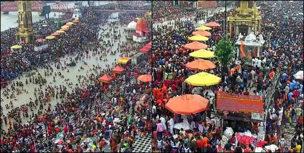 Kanwar Yatra Uttarakhand latest update: 3 28 crore Kanwar Yatris have reached Uttarakhand so far