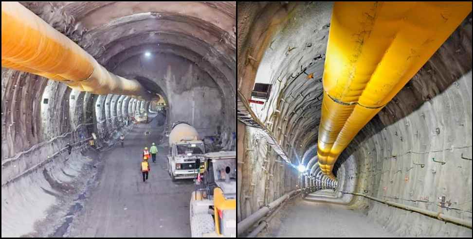 Rishikesh-Karnprayag Rail Line 1012 Meter Shivpuri Beasi Tunnel