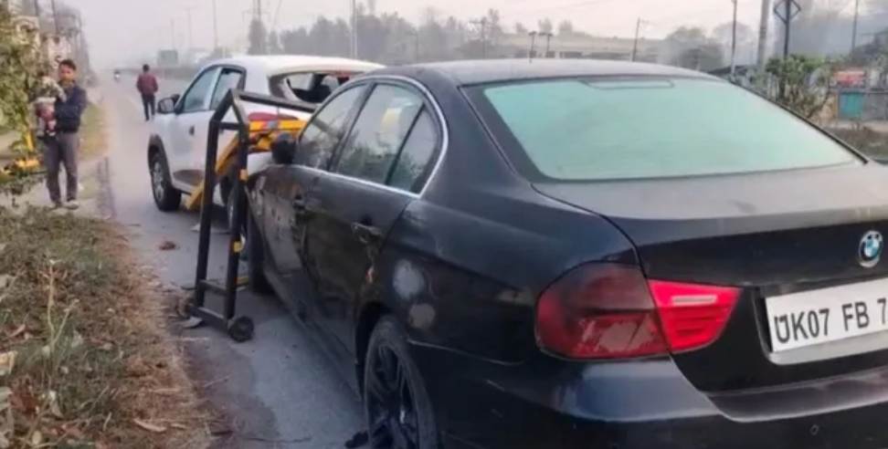 Dehradun BMW Accident: A speeding BMW hits police officer in Dehradun