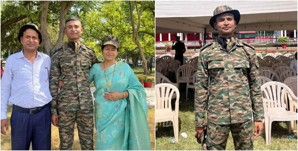 Lieutenant in Indian Army: Abhishek Becomes Lieutenant in Indian Army