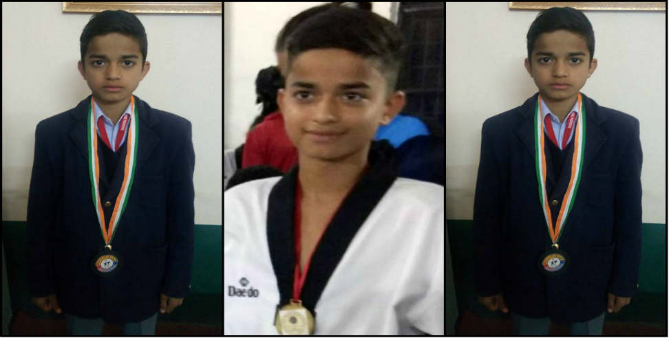 aman pandey: aman from bageshwar wins gold medal