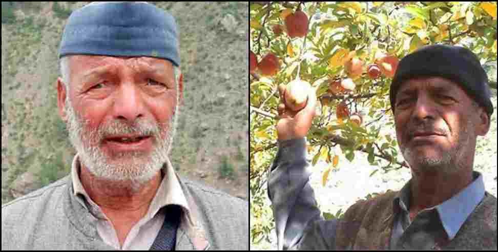 Inder Singh Bisht Apple Farming: Inder Singh Bisht apple cultivation of Uttarakhand Jhelum village