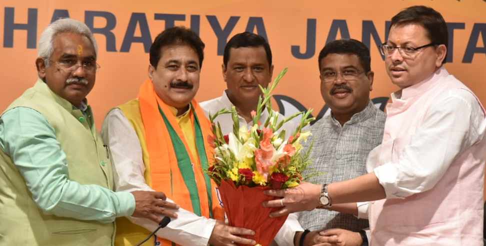 MLA Rajkumar: Purola MLA Rajkumar joins BJP