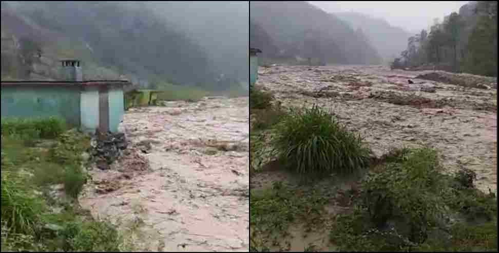 Dehradun saung river video : Dehradun Tehri Border Saung River Video