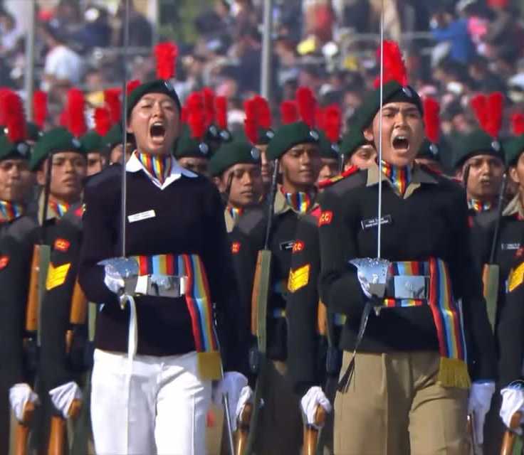 Mansi Vishwakarma lead NCC women contingent