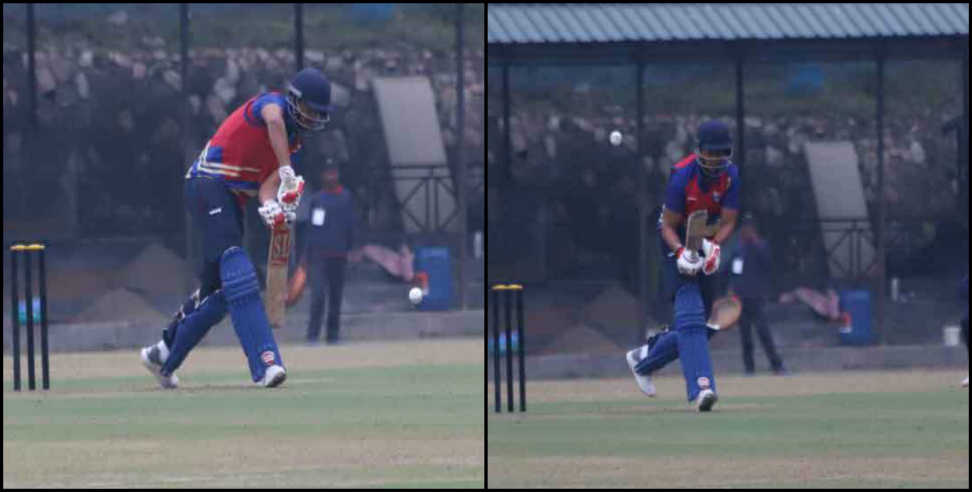 Under 23-cricket tournament: First victory of Uttarakhand by defeating Hydrabad to five wickets