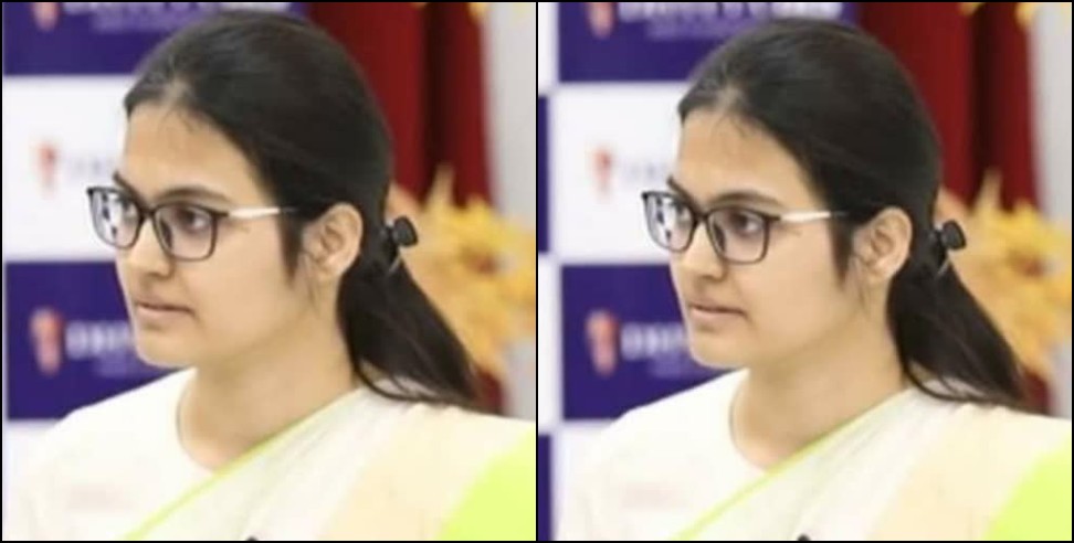 Almora News: Shweta Joshi of Almora got 49th rank in UPSC