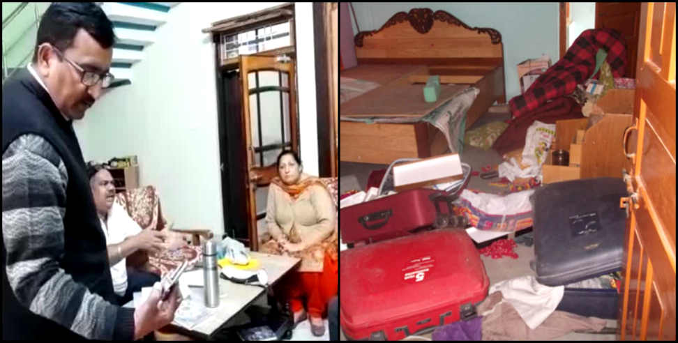 क्राइम न्यूज: Theft at the home of inspector of intelligence UPDATE