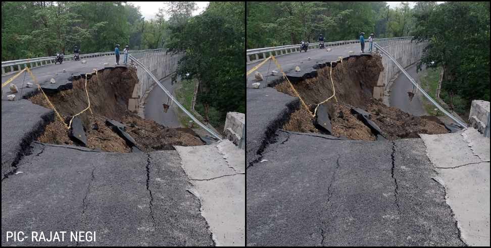 dehradun news: bridge collapsed in dehradun in 3 years