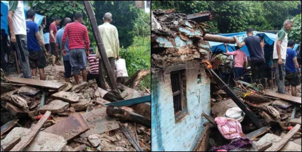 Uttarakhand Rain News: Heavy Rain Triggers Landslides and House Collapse in Uttarakhand
