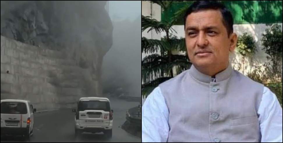 Anil Baluni Accident: Anil Baluni car accident totaghati boulder Pipalkoti