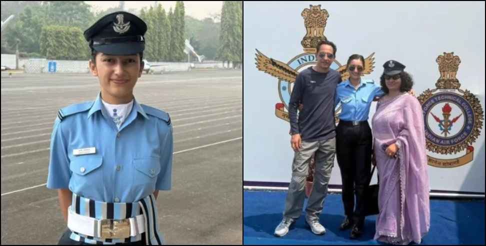 Gargi Uniyal Commissioned as Flying Officer