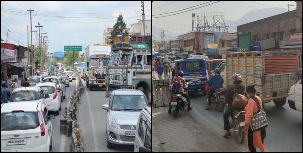 Dehradun Haridwar Highway Jam: Jogiwala Highway Bottleneck Jam