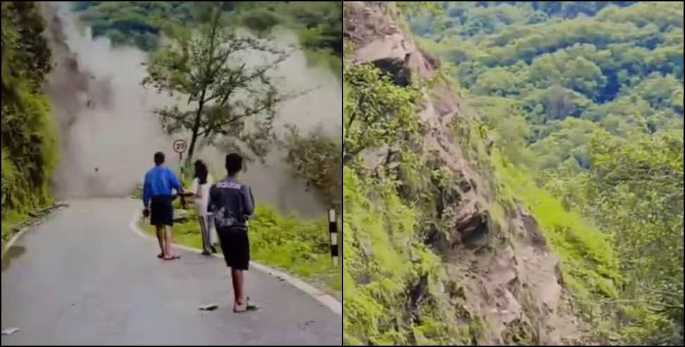 Tungnath Highway Landslide: Tungnath Highway Blocked After Massive Landslide