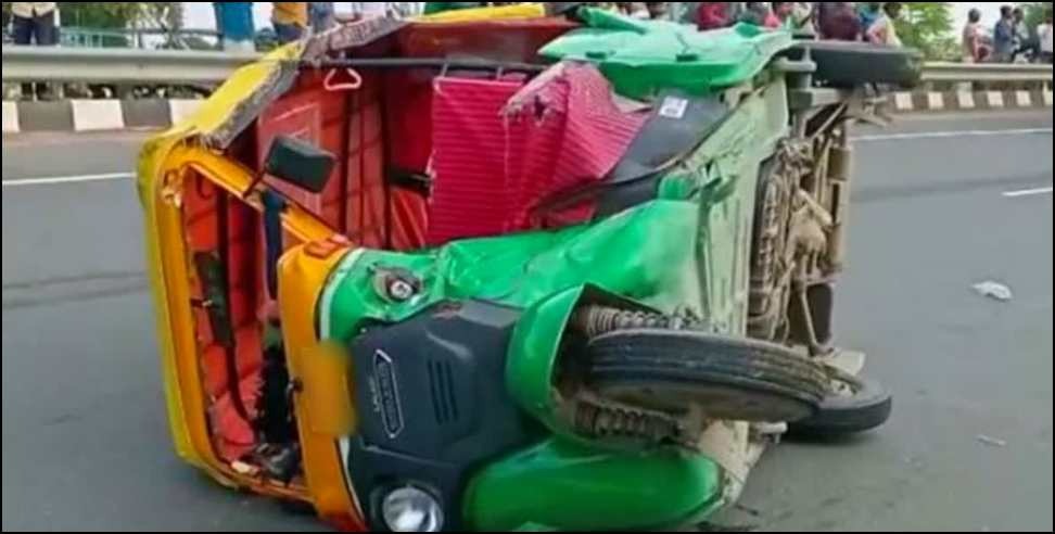 haldwani auto accident: Haldwani vehicle auto collision woman death