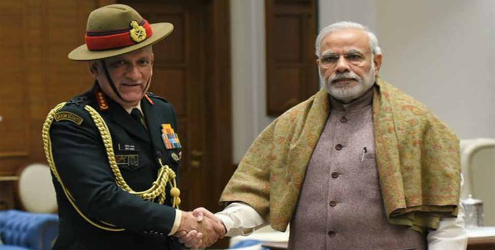 general bipin rawat: Pm modi congratulate general bipin rawat of assuming office of cds