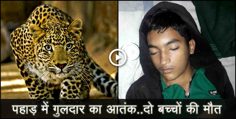 uttarakhand leopard: student died due to heart attack in bagheswar