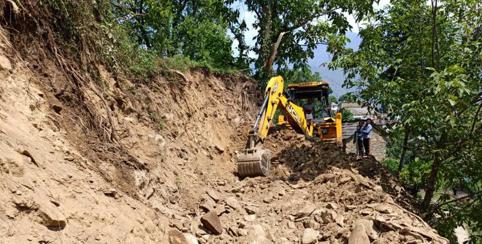 Tharali road: Villagers built road during lockdown in chamoli