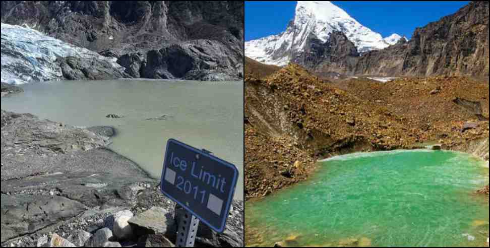 uttarakhand pithoragarh 77 lakes: 77 lakes formed due to melting of glacier in pithoragarh Uttarakhand