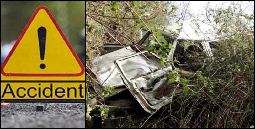 देहरादून: Bolero fallen in ditch in dehradun chakrata moter marg