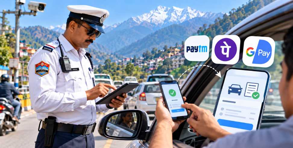 Uttarakhand Traffic Police: Uttarakhand Police Introduces Safe Online Traffic Challan Payments