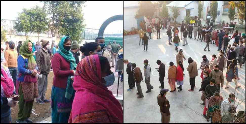 Uttarakhand Assembly Elections : Voting percentage in 10 assembly seats of Dehradun