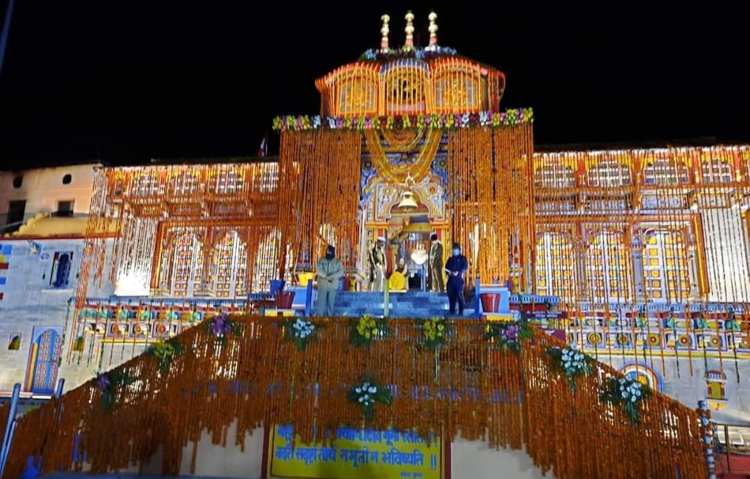 badrinath dham gate opening year 2020