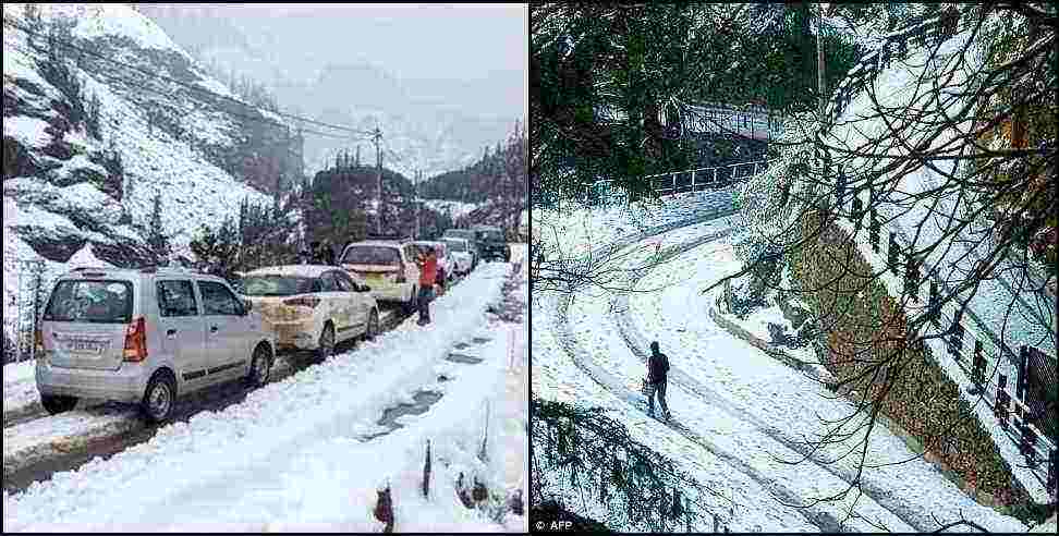 Uttarakhand Rain Snowfall Alert: Rain snowfall in 5 districts of Uttarakhand