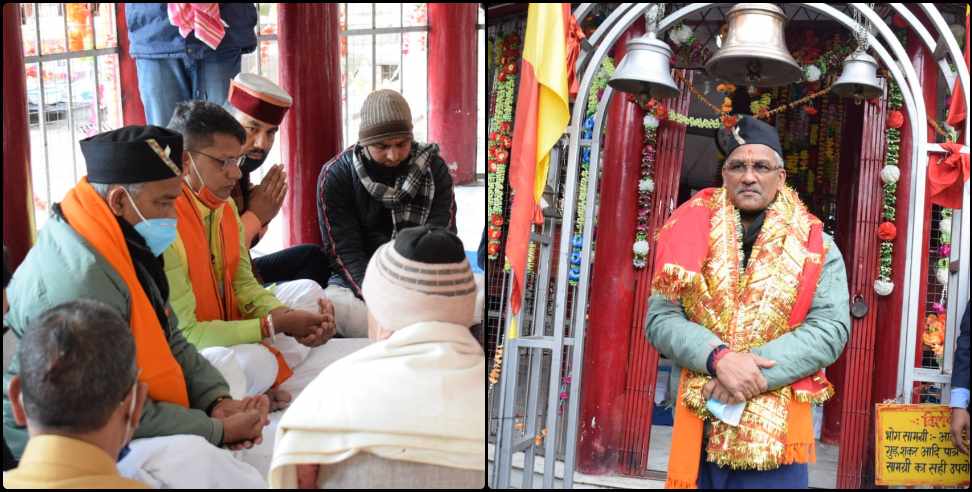 Trivendra Singh Rawat: CM Trivendra Singh Rawat in Rudraprayag