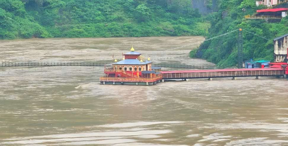 Alaknanda reached the feet of Dhari Devi
