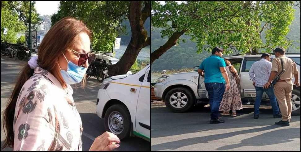 Jaya Prada Nainital: Actress Jaya Prada came to visit Nainital