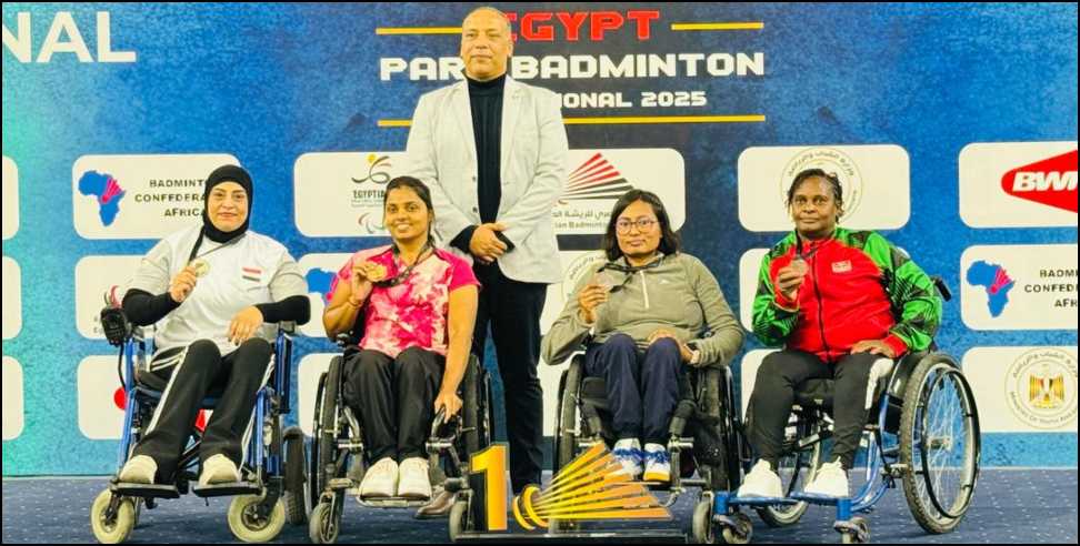 Prema wins bronze medal in international para badminton tournament