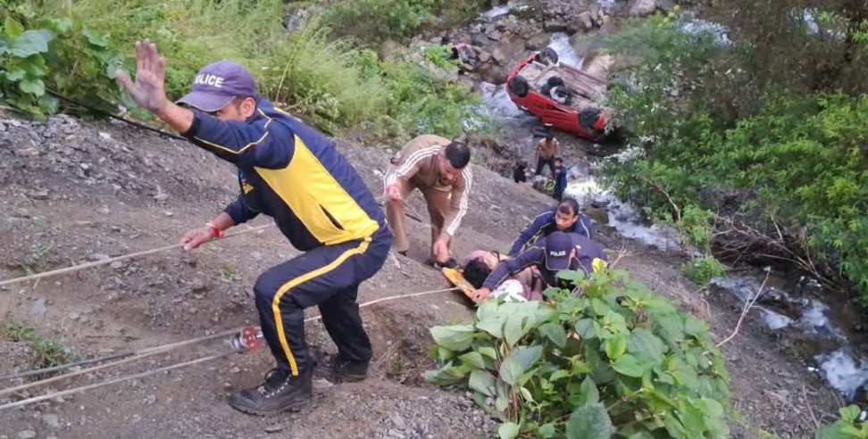 Chakrata Road Accident: Chakrata Road Accident Car Falls Into Gorge 5 Injured