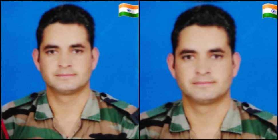 garhwal rifle shaheed praveen singh: Praveen Singh of Garhwal Rifles martyred in Shopian