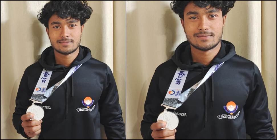 Sunny Yadav won silver medal: Sunny Yadav won silver medal in National Games