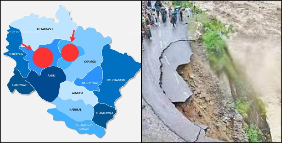 Most Landslide-Prone Districts: Two Most Landslide-Prone Districts in India are of Uttarakhand