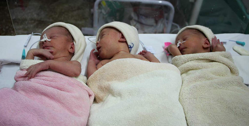 उत्तराखंड न्यूज: women gave birth three baby boy on sawan in uttarakhand