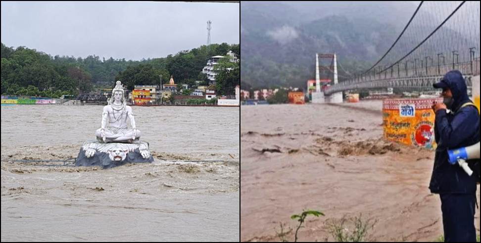 Haridwar Ganga river Water Level: Ganga river crosses danger mark in Haridwar