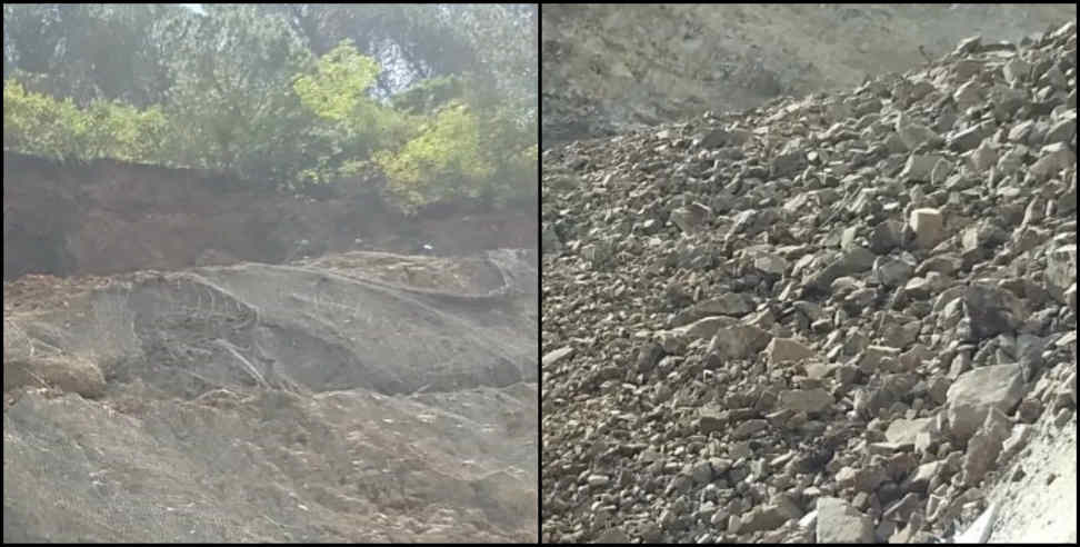 उत्तराखंड न्यूज: gangotri national highway land slide