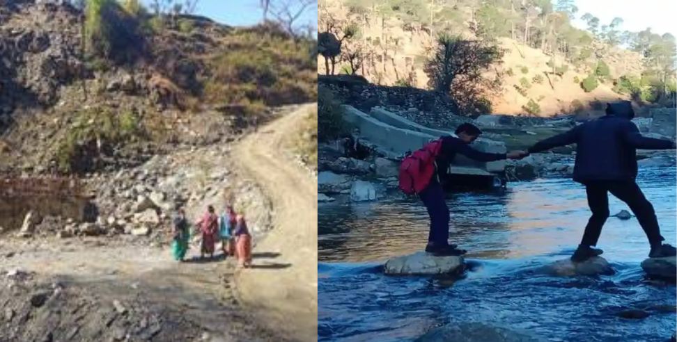 Talda Village Bridge uttarkashi: Bridge not built in Talda village even after a year