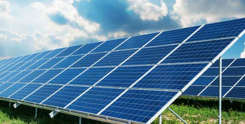 Solar Plant Scheme For Youth Of Uttarakhand. पहाड़ के 10 जिलों के लिए गुड  न्यूज, सोलर प्लांट से अच्छी कमाई कर सकेंगे युवा..तैयारी शुरू. Uttarakhand  Solar Plant. Solar Plant Uttarakhand ...