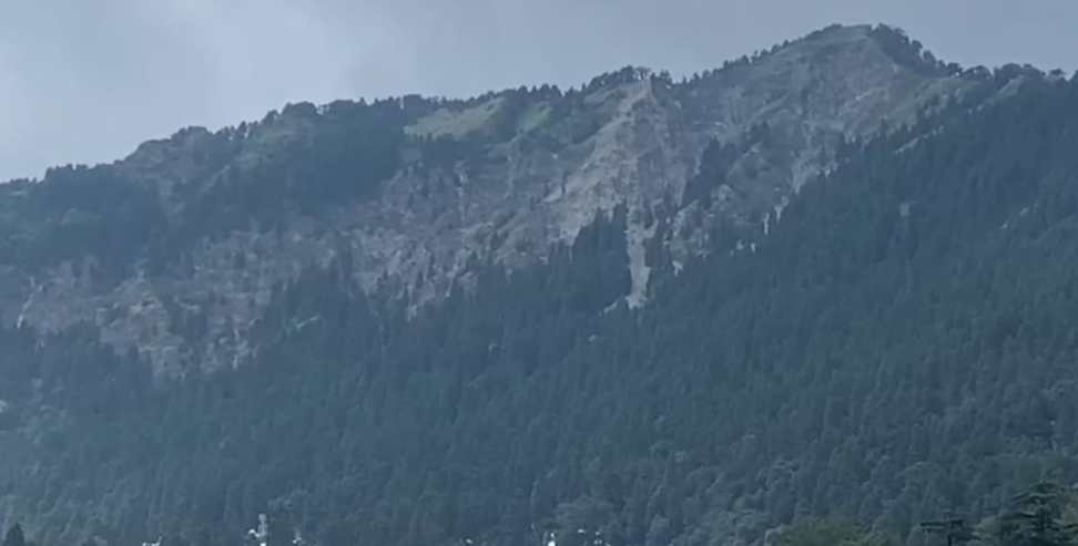 Nainital China Peak News: Illegal commercial activities at China Peak Nainital