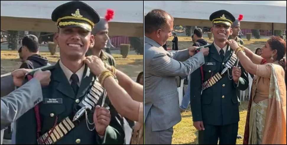 Lieutenant Gaurav Nailwal: Almora Salt Gaurav Nailwal Became Army Officer