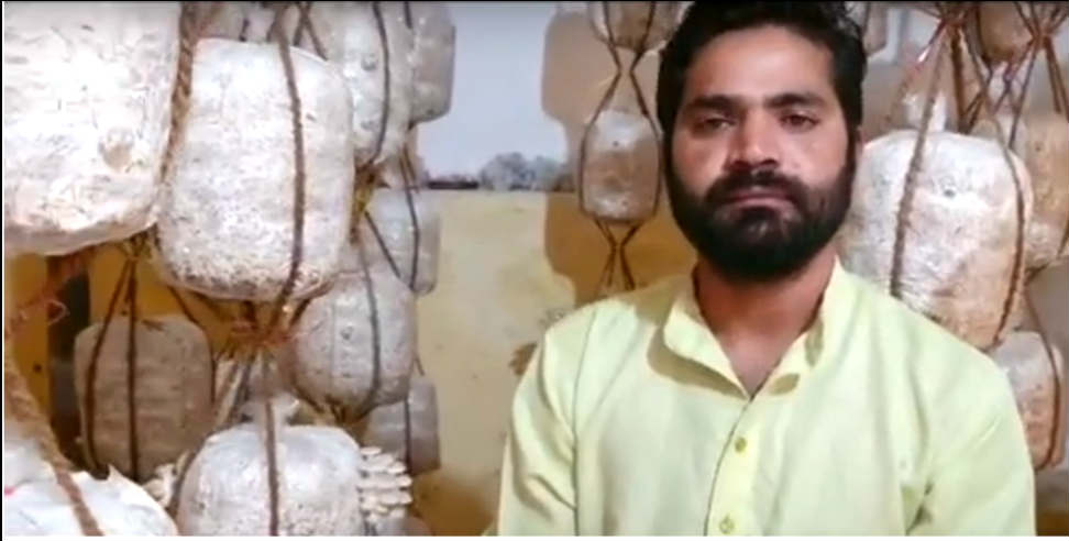mushroom farming uttarakhand story of vipin chamoli