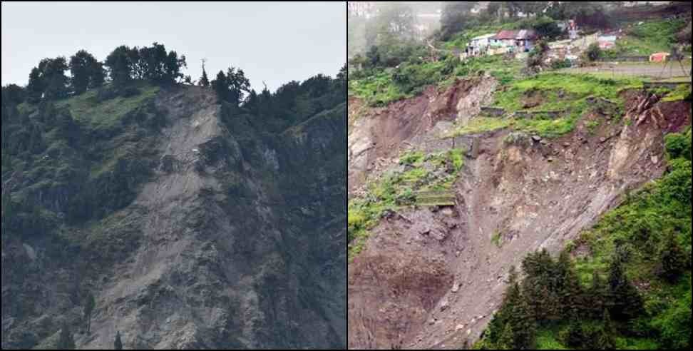 Nainital China Peak landslide