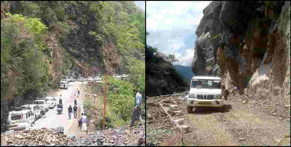 Rishikesh Badrinath Highway: Vehicular movement started in Totaghati